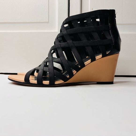 DONALD J PLINER Jorda Wedge Sandals Size 7.5 - Picture 1 of 8